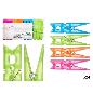 SET 24 PINZAS PLASTICO MEDIANAS