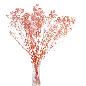GYPSOPHILA BOLA PRESERVADA ROSA PALO
