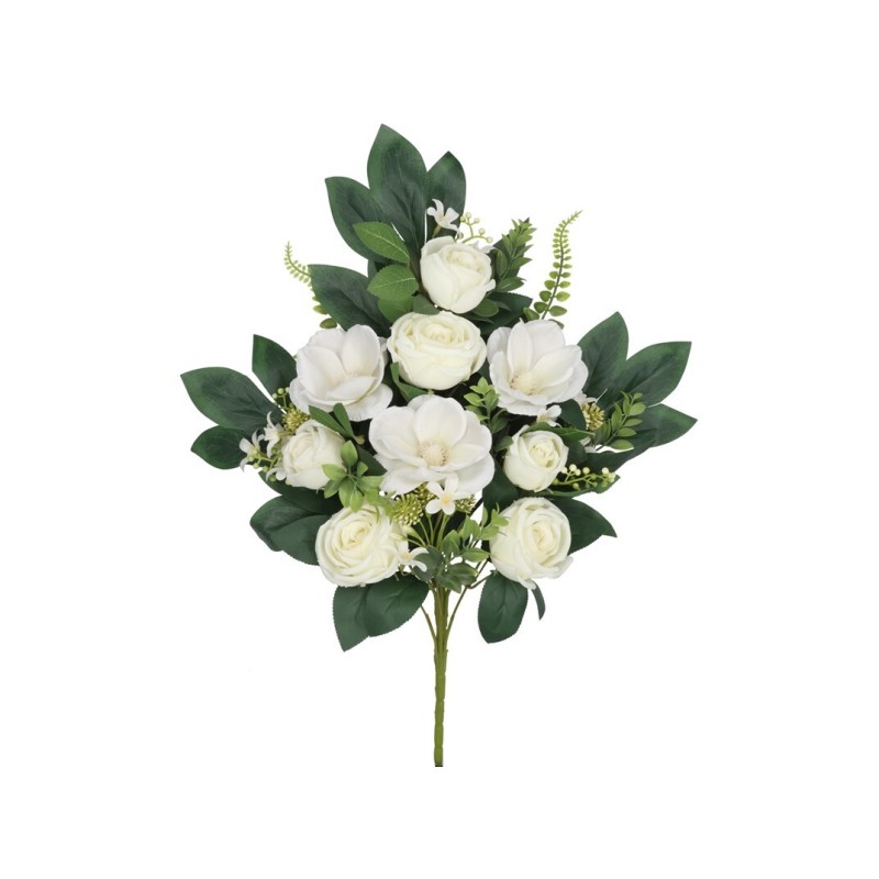 CONJUNTO CAP-MAGNOLIA X12-55 CM BLANCO