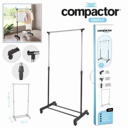 PERCHERO METAL CON RUEDAS 80X43X95-1