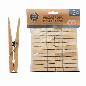 PINZA ROPA DE MADERA X24