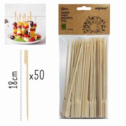 PINCHO BROCHETA 18 cm X 50
