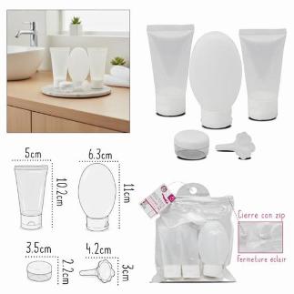 NECESER PARA VIAJES 5 PCS