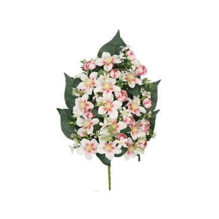 CONJUNTO LILIES-RANUN X13-57 CM ROSA
