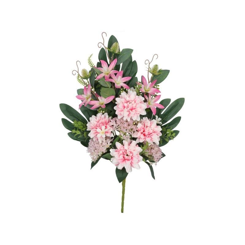 CONJUNTO DALIA-ALLIUM X 10-60 CM ROSA