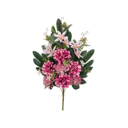CONJUNTO DALIA-ALLIUM X 10-60 CM FUCSIA