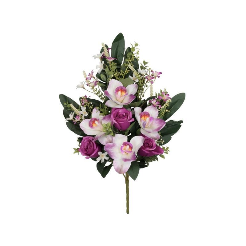 CONJUNTO CAPULLOS-ORQ X 12-57 CM VIOLETA
