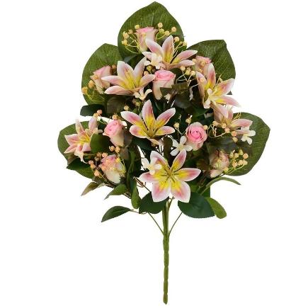 CONJUNTO CAP-LILIUM (A) X15-57 CM ROSA