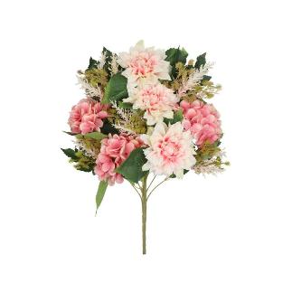 CONJUNTO DALIA-HORTENSIA X 11-60 CM ROSA