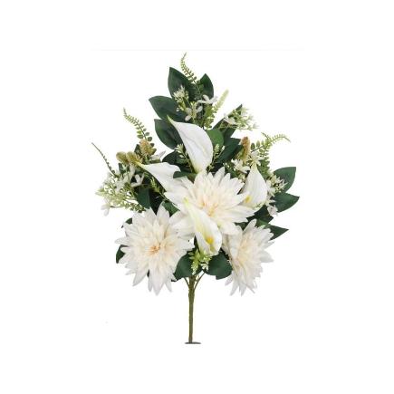 CONJUNTO DALIA-CALAS X12-58 CM BLANCO