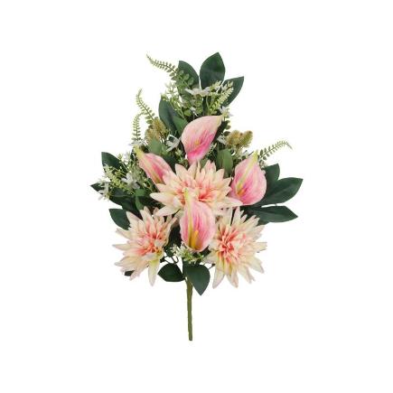 CONJUNTO DALIA-CALAS X12-58 CM ROSA