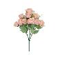 RAMO ROSAS-CAPULLOS X10-46 CM ROSA