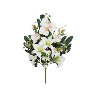 CONJUNTO ORQUIDEA-LILIUM X 11-57 CM BLANCO