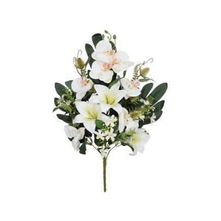 CONJUNTO ORQUIDEA-LILIUM X 11-57 CM BLANCO