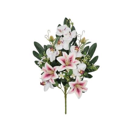 CONJUNTO ORQUIDEA-LILIUM X 11-57 CM MALVA