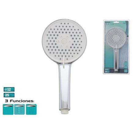 MANGO DE DUCHA 3 FUNCIONES DIA 120 MM X250 MM