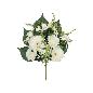 CONJUNTO DALIAS-ROSAS X 9-51 CM BLANCO