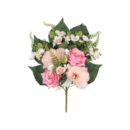 CONJUNTO DALIAS-ROSAS X 9-51 CM ROSA
