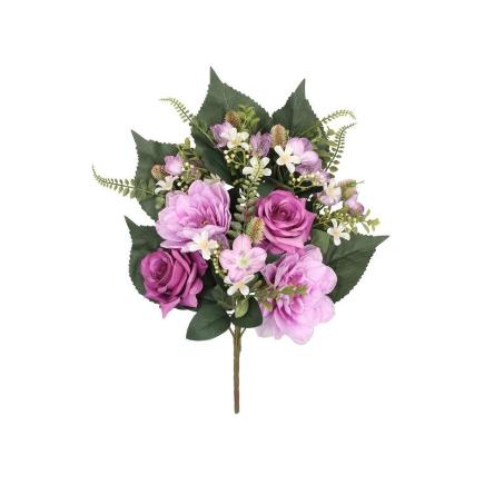 CONJUNTO DALIAS-ROSAS X 9-51 CM VIO
