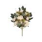 CONJUNTO ROSAS-CAP MIX (A) X 9-55 CM CREMA