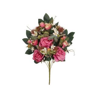 CONJUNTO ROSAS-CAP MIX (A) X 9-55 CM VIOLETA