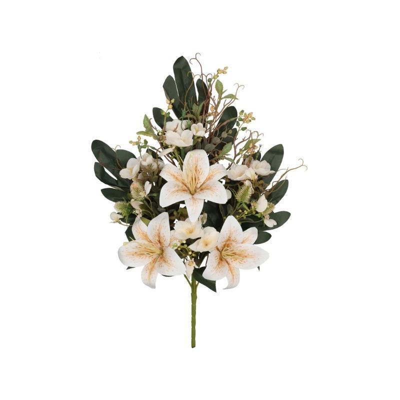 CONJUNTO LILIUM WILD (A) X 10-58 CM CREMA