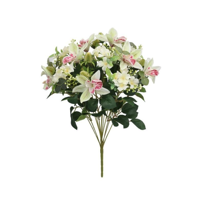 RAMO CYMBIDIUM MIX X 13-52 CM CREMA