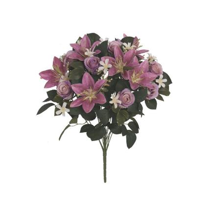 RAMO CAPULLOS-LILIUM (A) X13 50CM VIOLETA