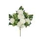 CONJUNTO ROSAS-HORTENSIA X 11-60 CM BLANCO