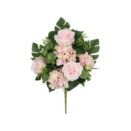 CONJUNTO ROSAS-HORTENSIA X 11-60 CM ROSA