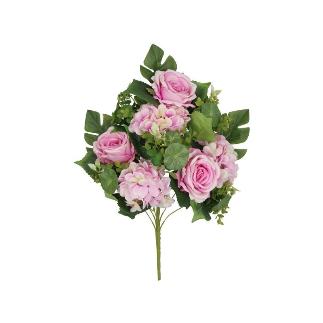 CONJUNTO ROSAS-HORTENSIA X 11-60 CM VIOLETA
