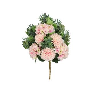 CONJUNTO MUM-HORTENSIA X12-55 CM ROSA