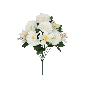 RAMO CAMELIAS-ORQUIDEAS X9-43 CM BLANCO