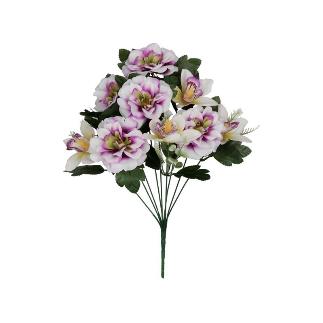 RAMO CAMELIAS-ORQUIDEAS X9-43 CM VIOLETA