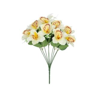 RAMO BIG ORQUIDEA X9-43 CM AMARILLO