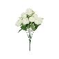 RAMO ROSAS-CLAVELES X 9-46CM BLANCO