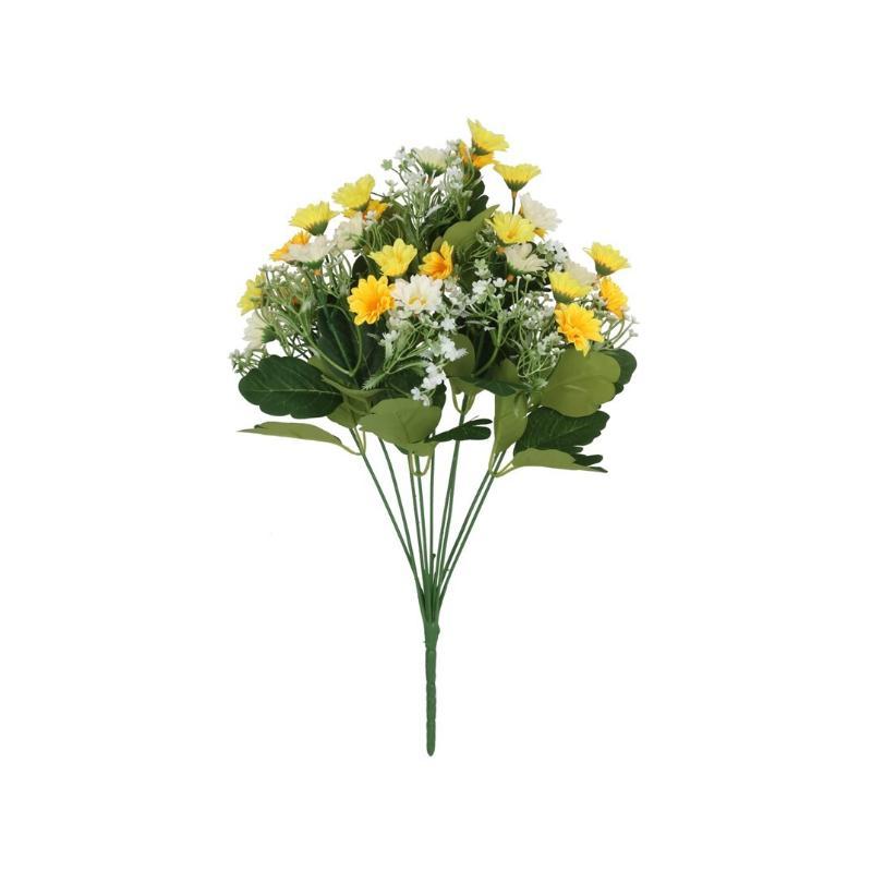 RAMO MARGARITAS MIXED X9-46 CM AMARILLO