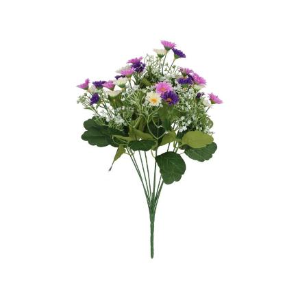 RAMO MARGARITAS MIXED X9-46 CM VIOLETA