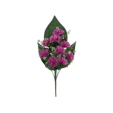 CONJUNTO CRISANTEMOS MIX X9-51 CM VIOLETA