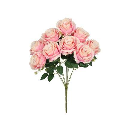 RAMO ROSAS GIG X 9-56 CM ROSA