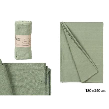 MULTIUSOS EVER RAYAS MENTA 180X240 CM