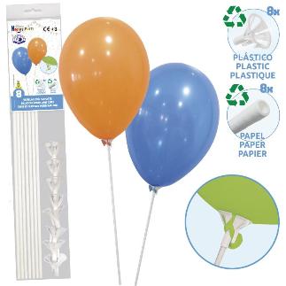 B/8 VARILLAS PAPEL CON SOPORTES REF. 5165