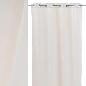 CORTINA BURN OUT VELVET ESTELA NATURAL 140X260 CM
