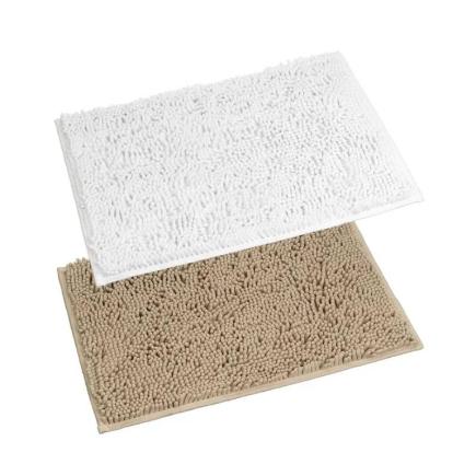 ALFOMBRA BAÑO CHENILLA 2/C POLIESTER 60X40 CM