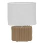 LAMPARA CERAMICA MARRON 20X11X27 CM