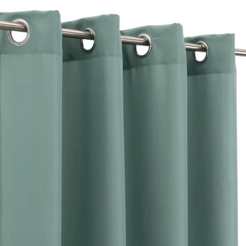 CORTINA LONETA MAGIC POLIESTER VERDE 140X260 CM
