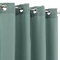 CORTINA LONETA MAGIC POLIESTER VERDE 140X260 CM