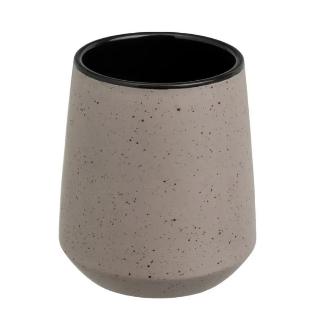 VASO BAÑO DOLOMITA BEIGE 9X9X10 CM
