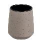 VASO BAÑO DOLOMITA BEIGE 9X9X10 CM