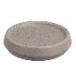 JABONERA BAÑO DOLOMITA BEIGE 11X11X3 CM